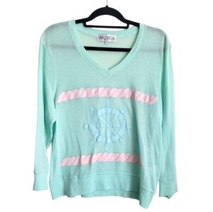 Wildfox Nautical Sweater Large